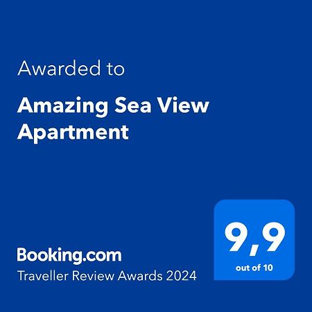 Amazing Sea View Apartment (Adults Only) Chania  Bagian luar foto