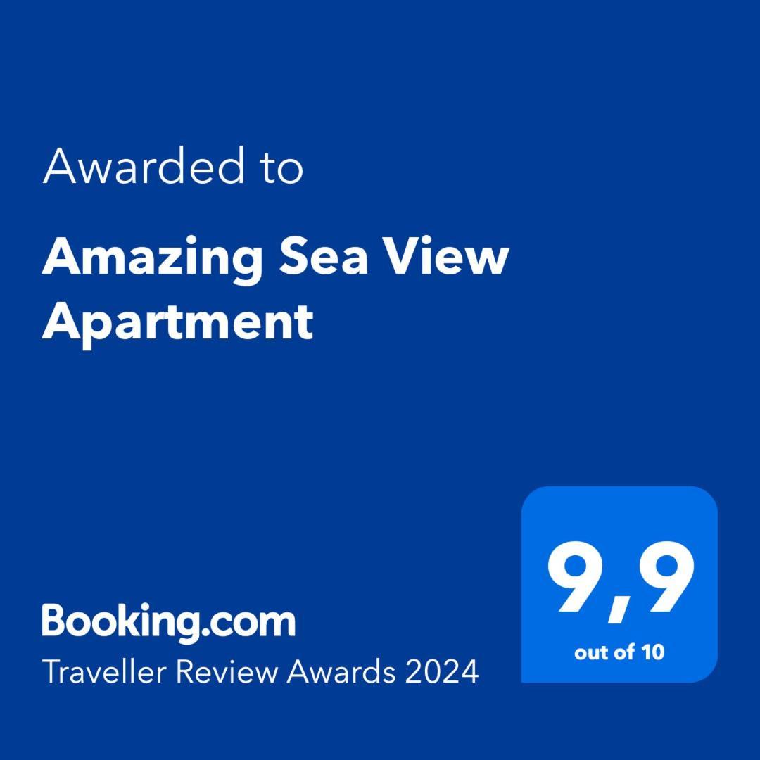 Amazing Sea View Apartment (Adults Only) Chania  Bagian luar foto