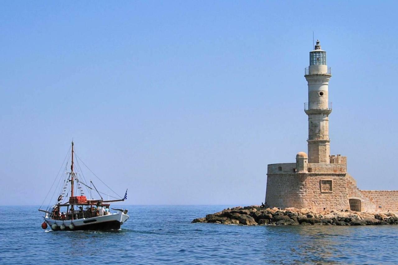 Amazing Sea View Apartment (Adults Only) Chania  Bagian luar foto